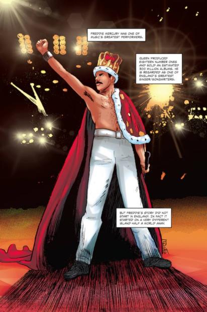 Fumetto Freddie Mercury