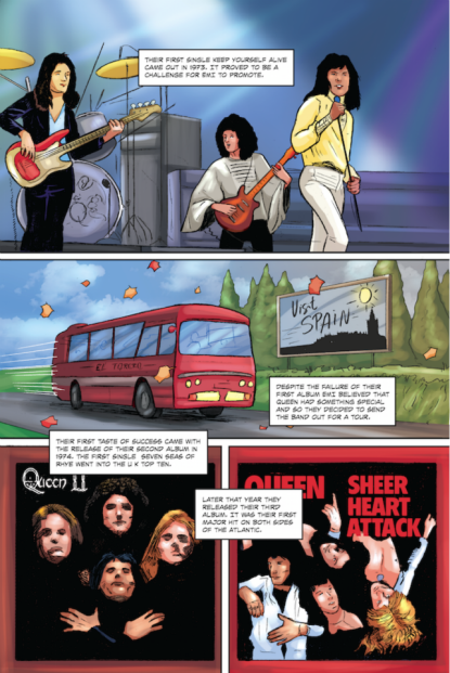 Fumetto Freddie Mercury