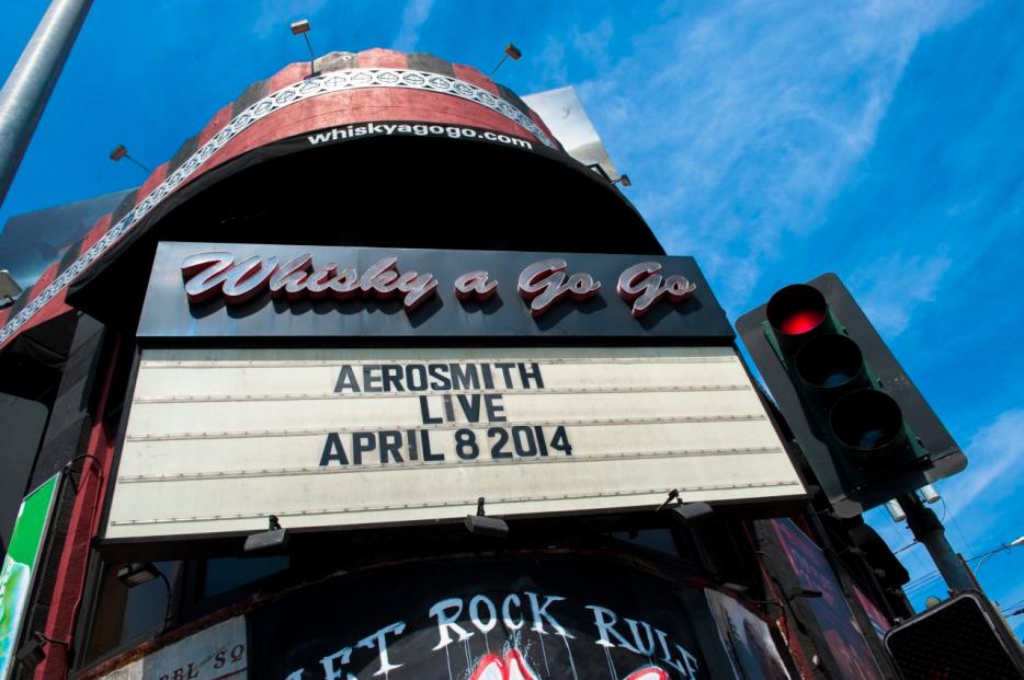 Aerosmith plays the Whisky a Go Go