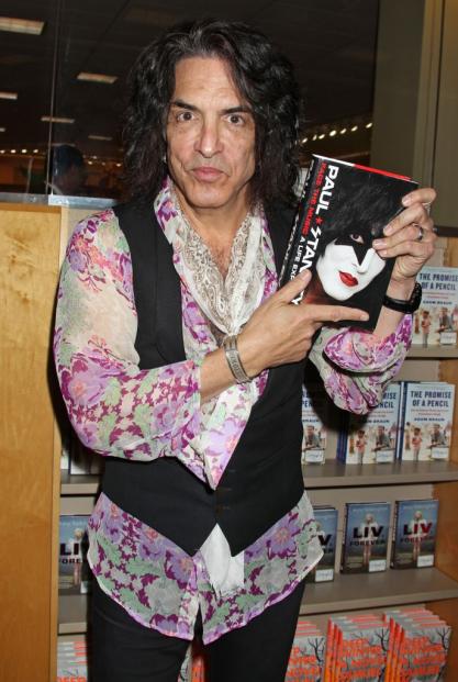 Paul Stanley of KISS signs his new book FACE THE MUSIC: A LIFE EXPOSED - Los Angeles, California