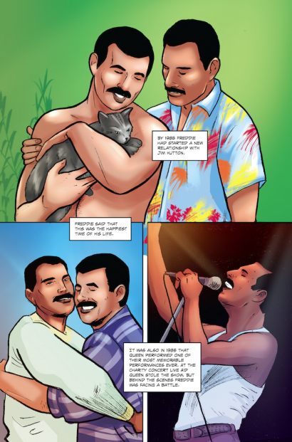 tFumetto Freddie Mercury