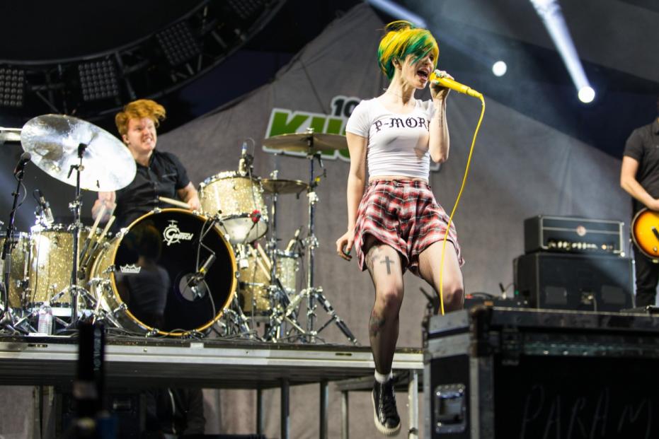 Paramore performs in Los Angeles