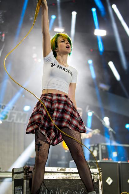 Paramore performs in Los Angeles