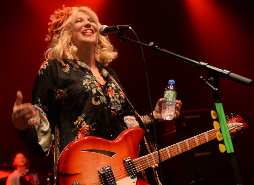 UK - Music- Courtney Love Performs in London
