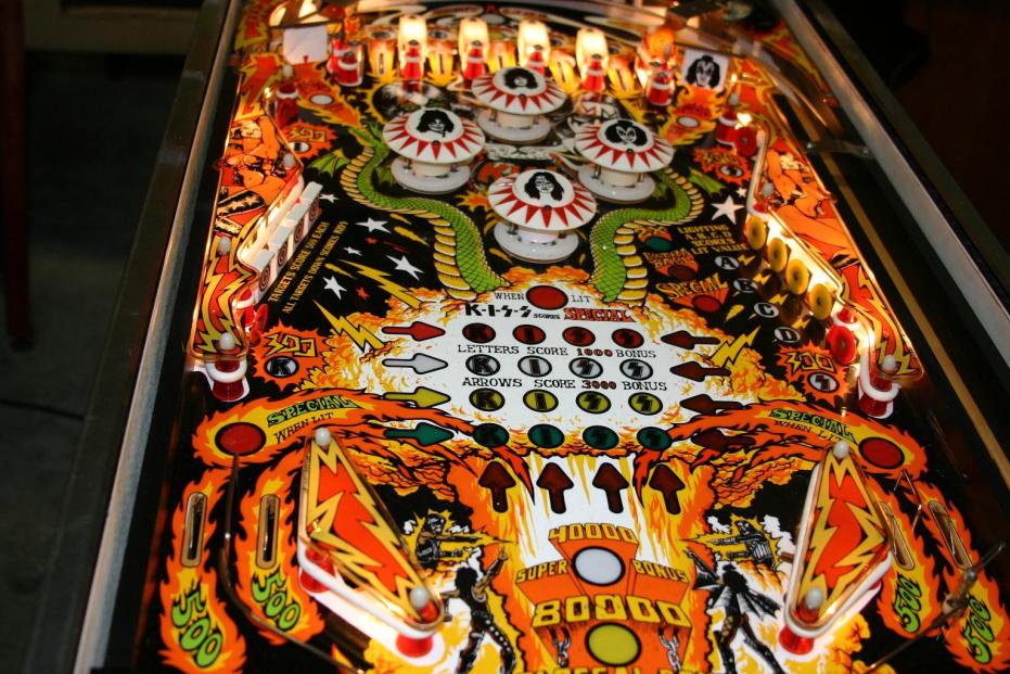 kiss pinball