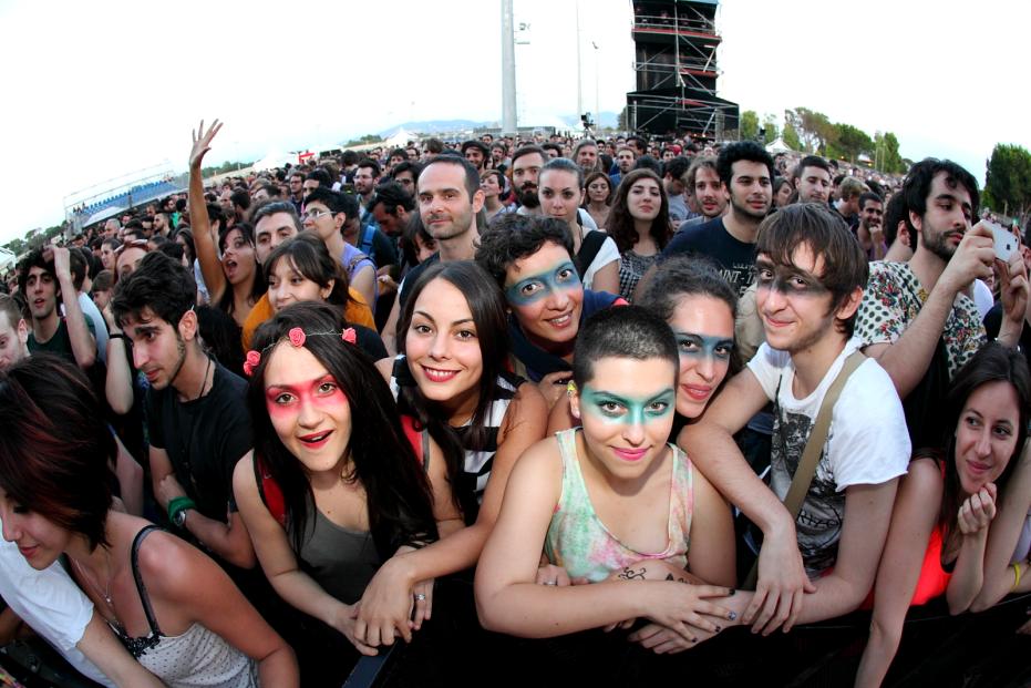 Facce da Rock in Roma ARCADE FIRE (2)