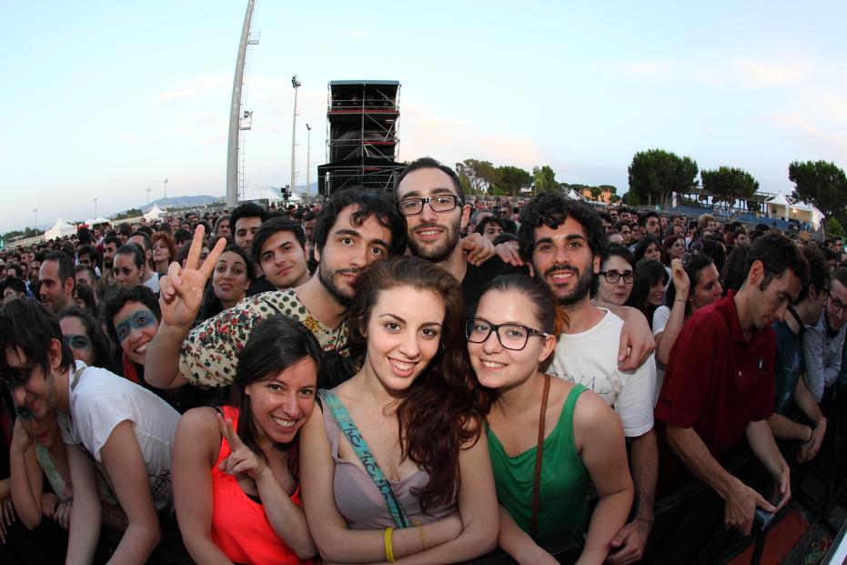 Facce da Rock in Roma ARCADE FIRE (3)