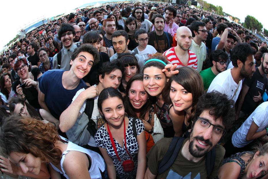 Facce da Rock in Roma ARCADE FIRE (60)