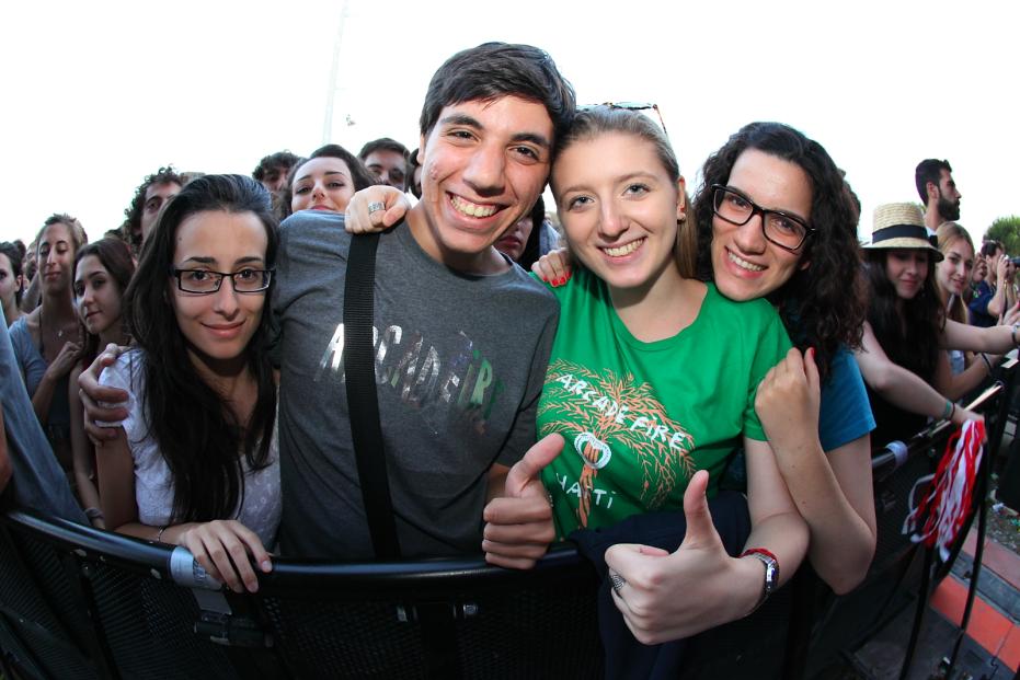 Facce da Rock in Roma ARCADE FIRE (63)