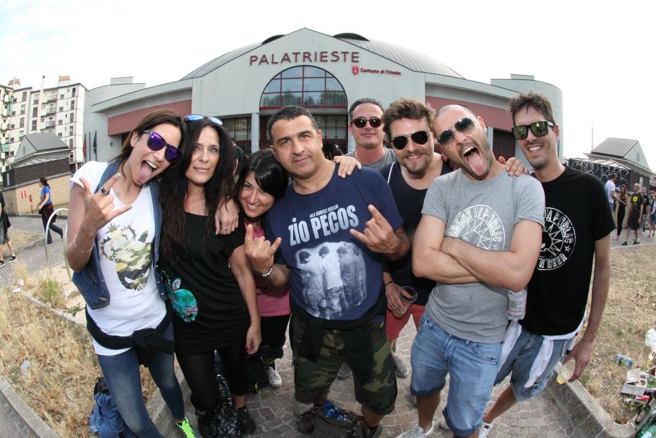 Facce da Pearl Jam Trieste 2