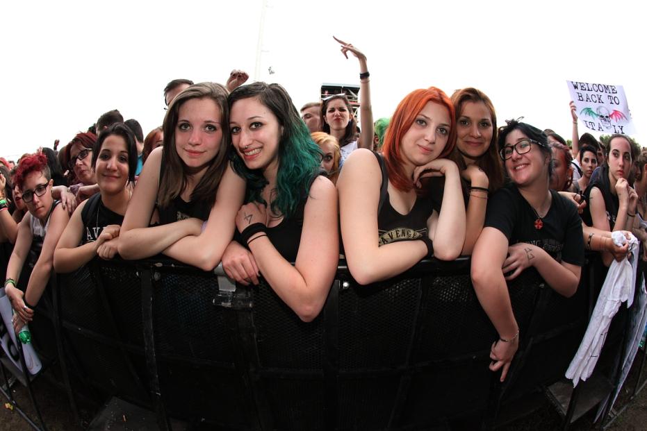Faccie da ROCK IN ROMA Avenged Sevenfold (14)