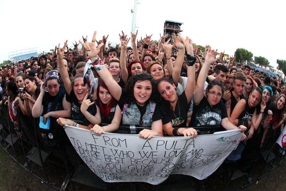 Faccie da ROCK IN ROMA Avenged Sevenfold (2)