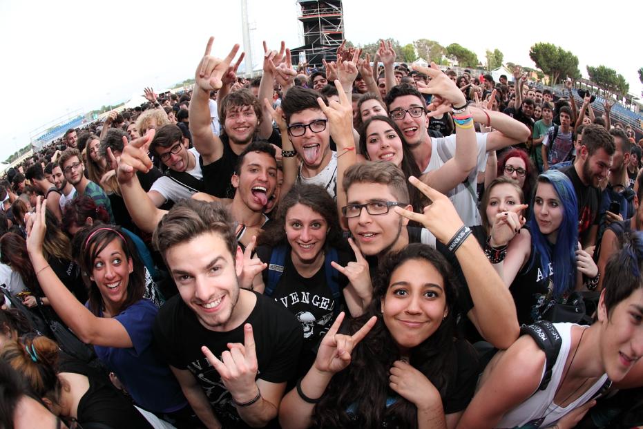 Faccie da ROCK IN ROMA Avenged Sevenfold (28)