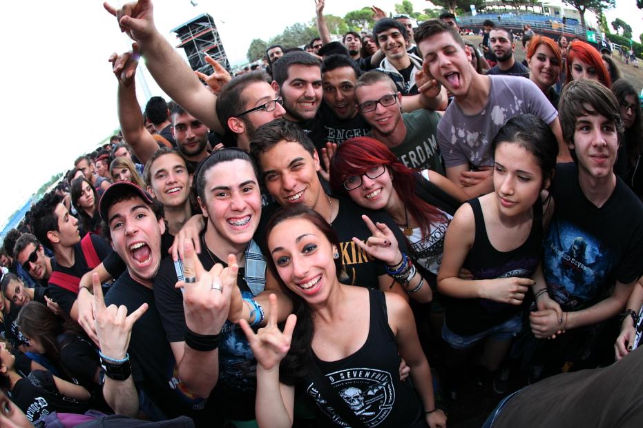 Faccie da ROCK IN ROMA Avenged Sevenfold (37)