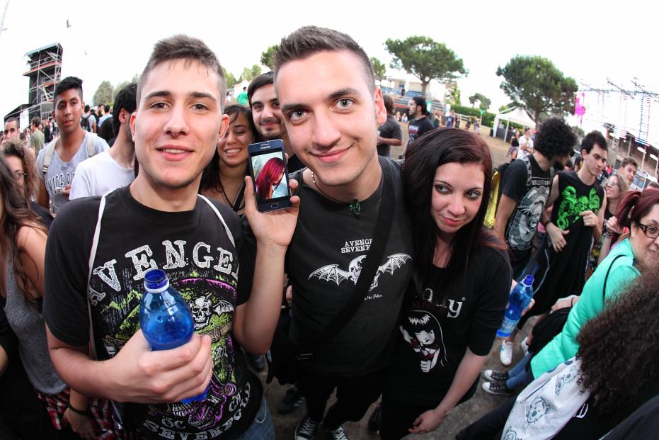 Faccie da ROCK IN ROMA Avenged Sevenfold (40)