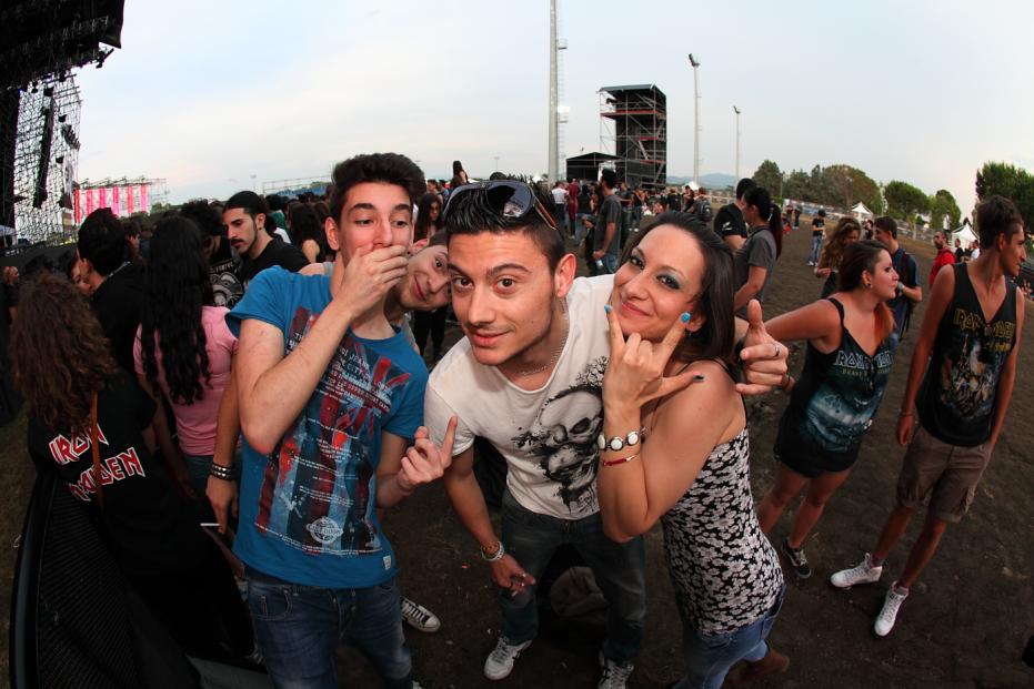 Faccie da ROCK IN ROMA Avenged Sevenfold (48)