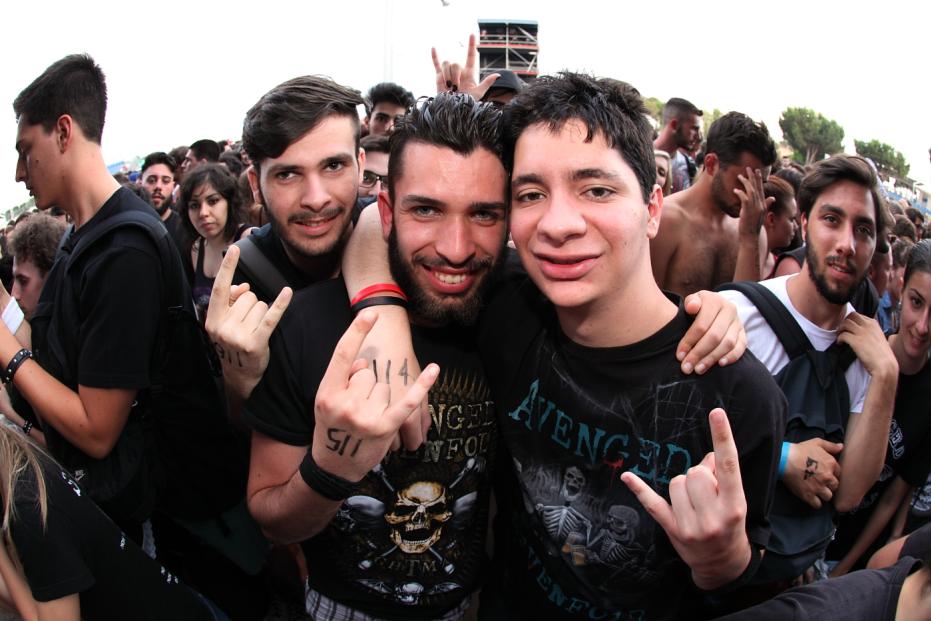 Faccie da ROCK IN ROMA Avenged Sevenfold (50)