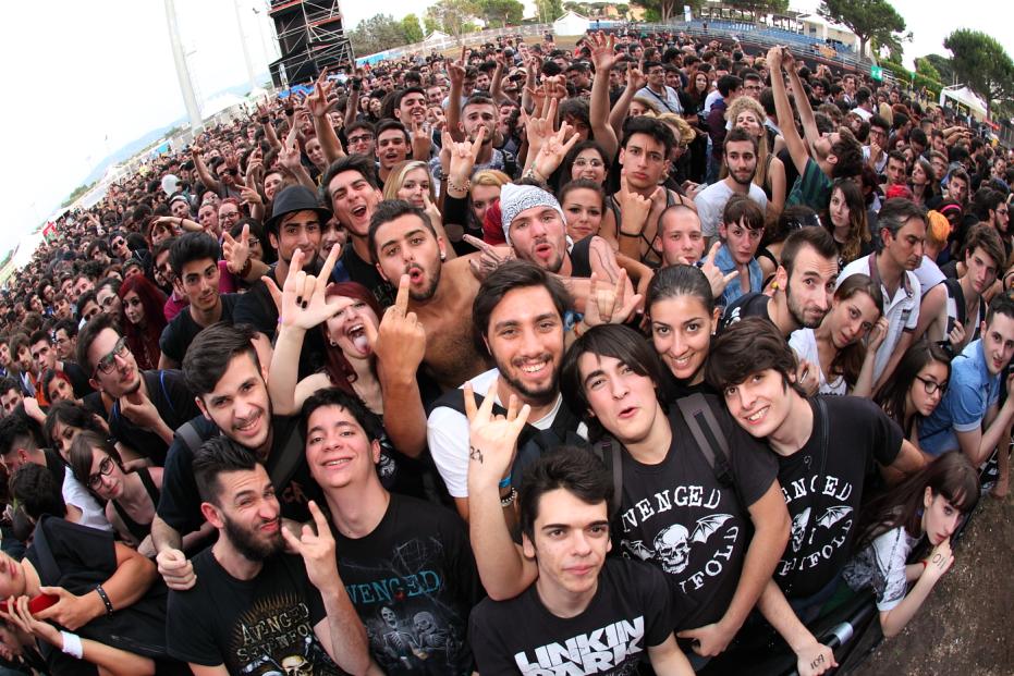 Faccie da ROCK IN ROMA Avenged Sevenfold (51)