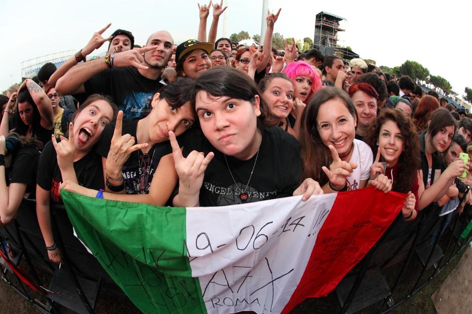 Faccie da ROCK IN ROMA Avenged Sevenfold (56)