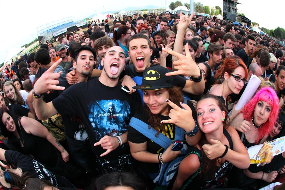 Faccie da ROCK IN ROMA Avenged Sevenfold (57)