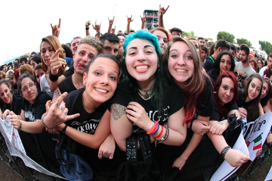 Faccie da ROCK IN ROMA Avenged Sevenfold (6)