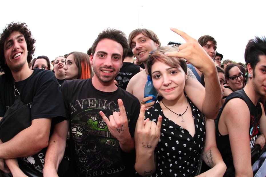 Faccie da ROCK IN ROMA Avenged Sevenfold (63)