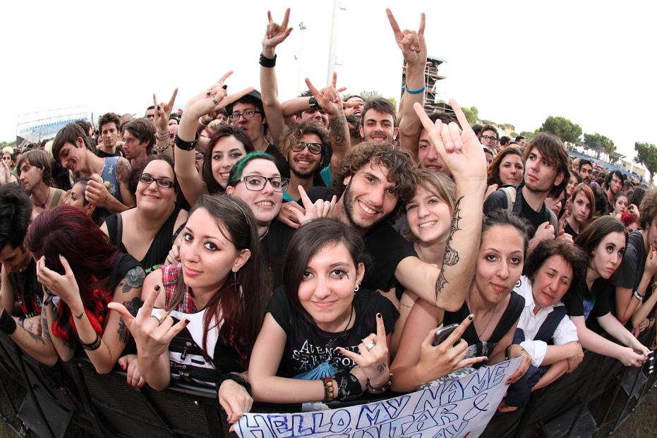 Faccie da ROCK IN ROMA Avenged Sevenfold (67)