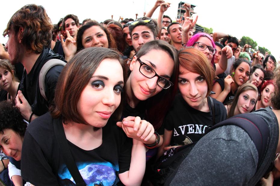 Faccie da ROCK IN ROMA Avenged Sevenfold (71)