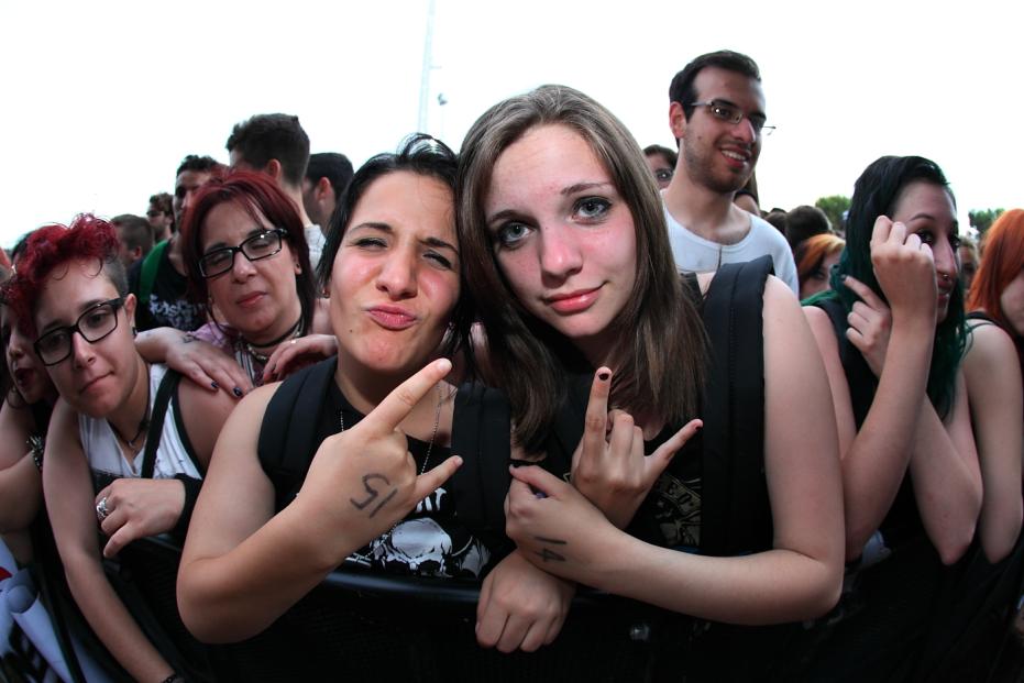Faccie da ROCK IN ROMA Avenged Sevenfold (9)