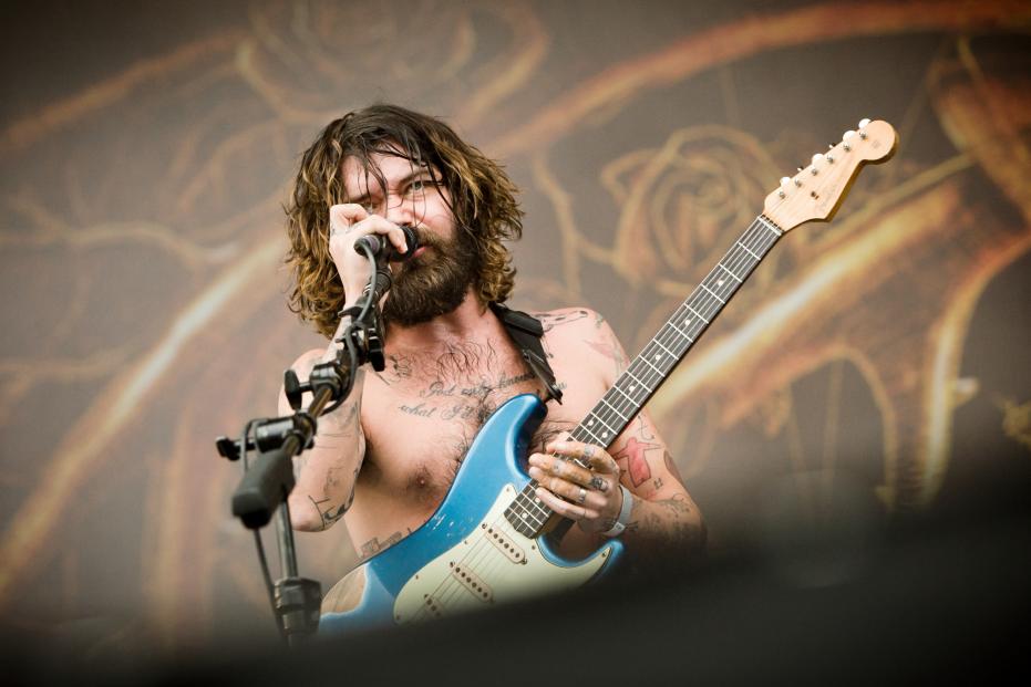 Biffy Clyro at ROCK IN IDRO festival day 4 on June 2nd 2014 in Bologna , Italy at Joe Strummer Arena