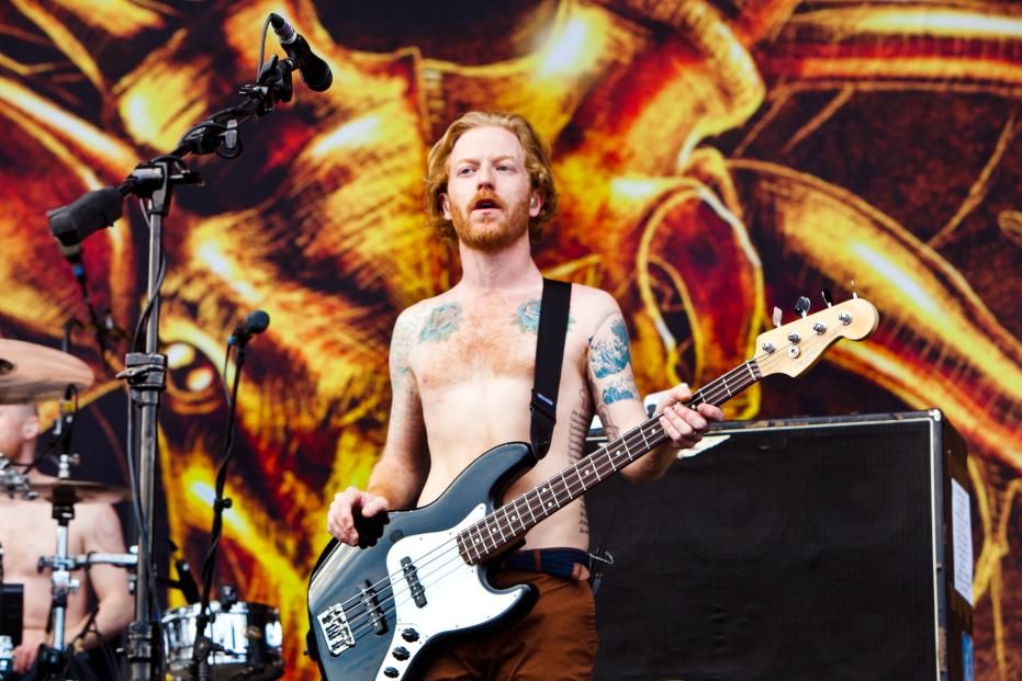 Biffy Clyro at ROCK IN IDRO festival day 4 on June 2nd 2014 in Bologna , Italy at Joe Strummer Arena