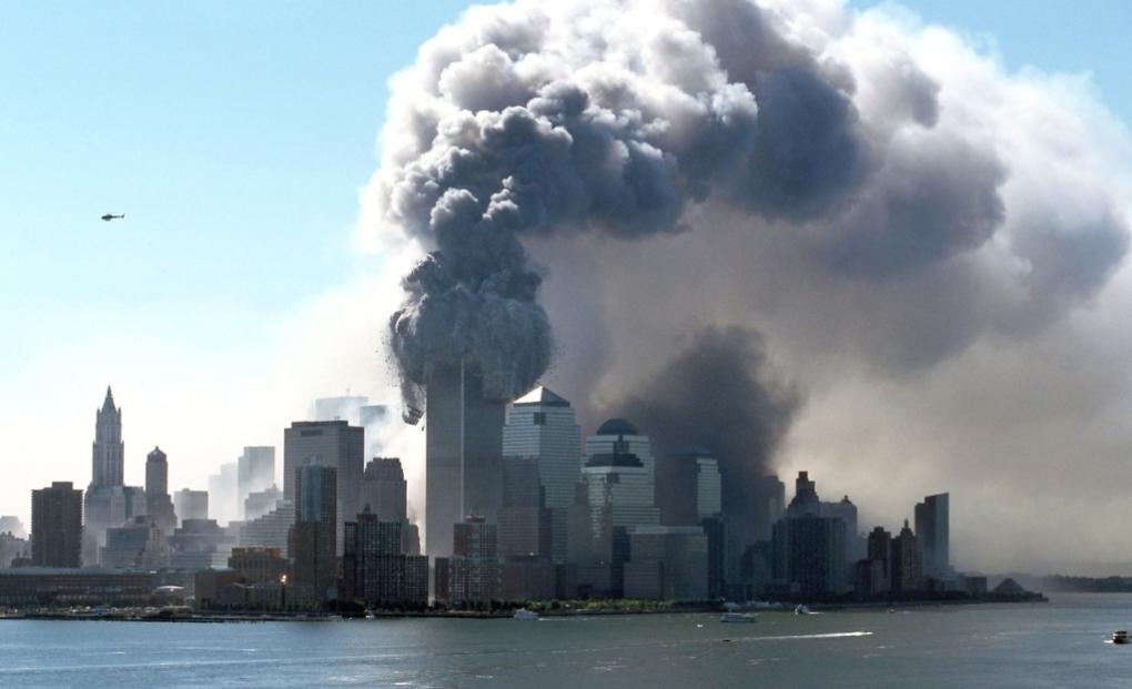 USA - September 11 - North Tower Collapsing