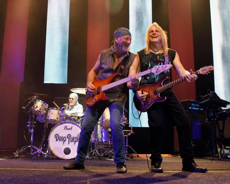 USA - Music - Deep Purple Winds Up Their Now What?! in Florida