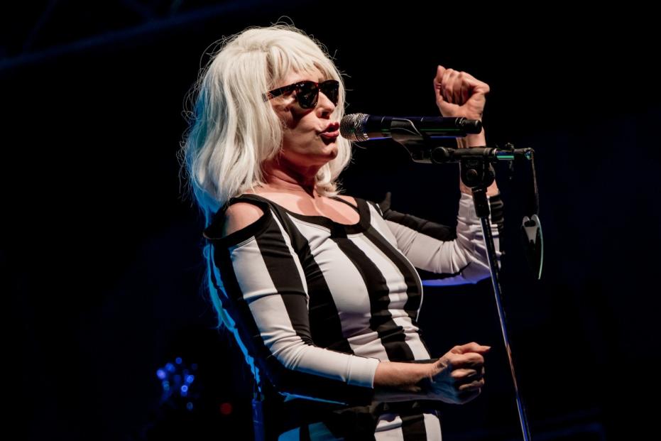 American rock band Blondie performs live in Milan