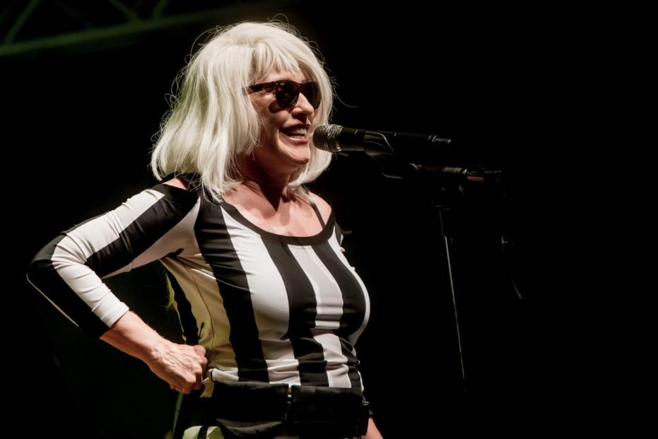 American rock band Blondie performs live in Milan