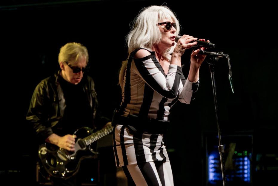American rock band Blondie performs live in Milan