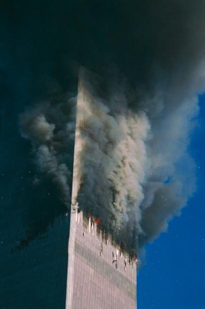 World Trade Center South Tower Burning
