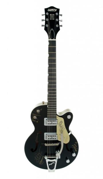Edge guitar to sell for $80,000 at rock n roll auction.