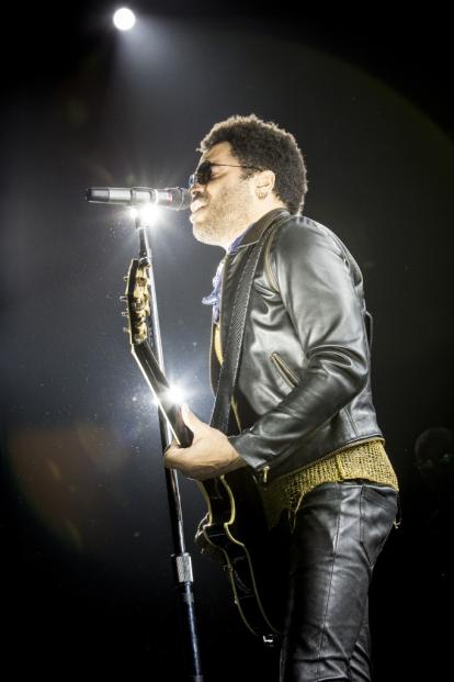 Lenny Kravitz performs live in Milan