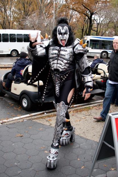 The 88th annual Macy's Thanksgiving Day Parade in New York City.
