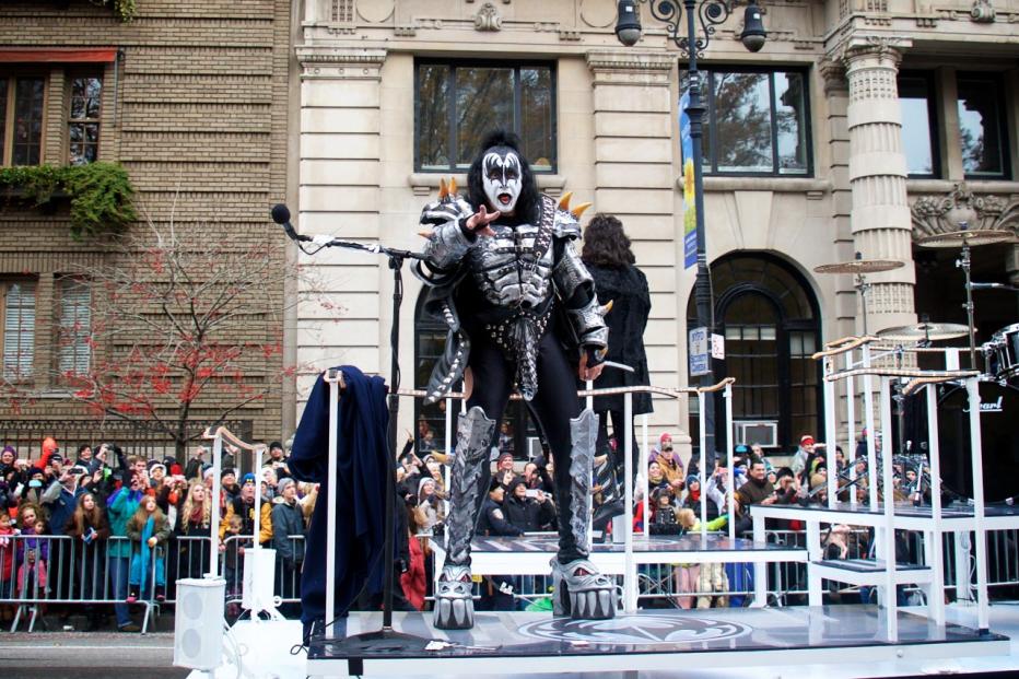 The 88th annual Macy's Thanksgiving Day Parade in New York City.