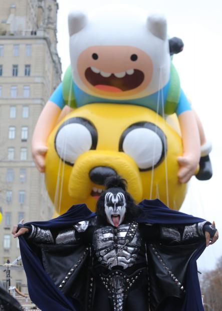 Macy's Thanksgiving Day Parade Floats Through New York City