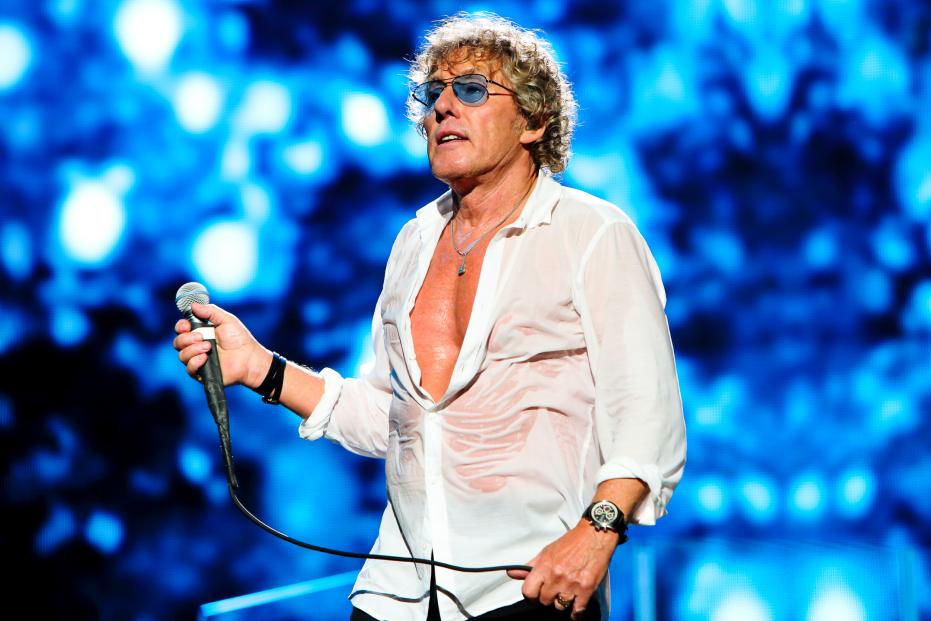The WHO performing live at YAS ARENA in Abu Dhabi on November 23rd 2014. After race F1 Concert. First date of Anniversary Greatest Hits World Tour