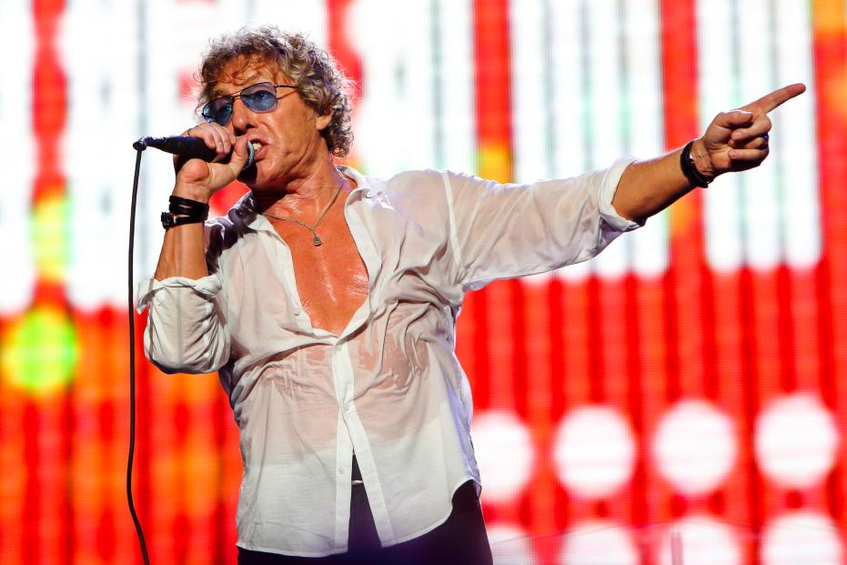 The WHO performing live at YAS ARENA in Abu Dhabi on November 23rd 2014. After race F1 Concert. First date of Anniversary Greatest Hits World Tour