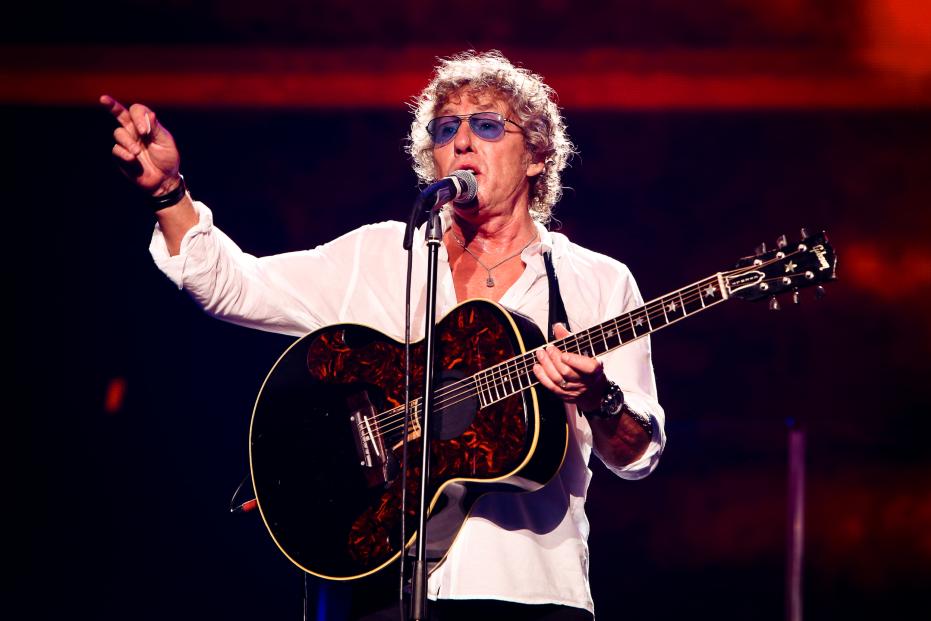 The WHO performing live at YAS ARENA in Abu Dhabi on November 23rd 2014. After race F1 Concert. First date of Anniversary Greatest Hits World Tour