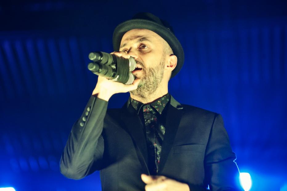 Subsonica performs live at Mediolanum Forum in Milan