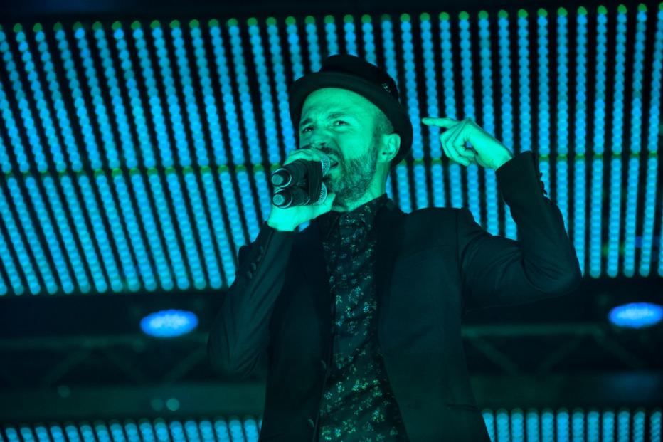 Subsonica performs live at Mediolanum Forum in Milan