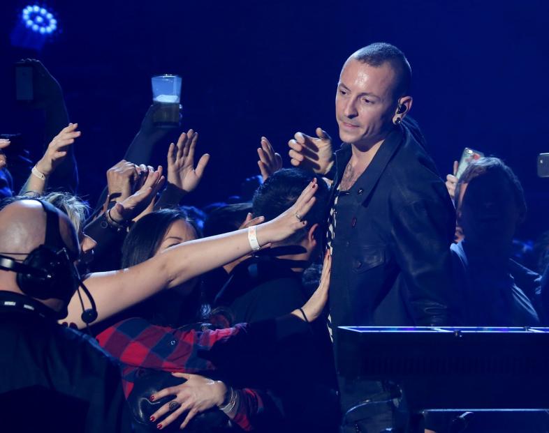 Linkin Park perform at The 25th Annual KROQ Almost Acoustic Christmas - Day 1