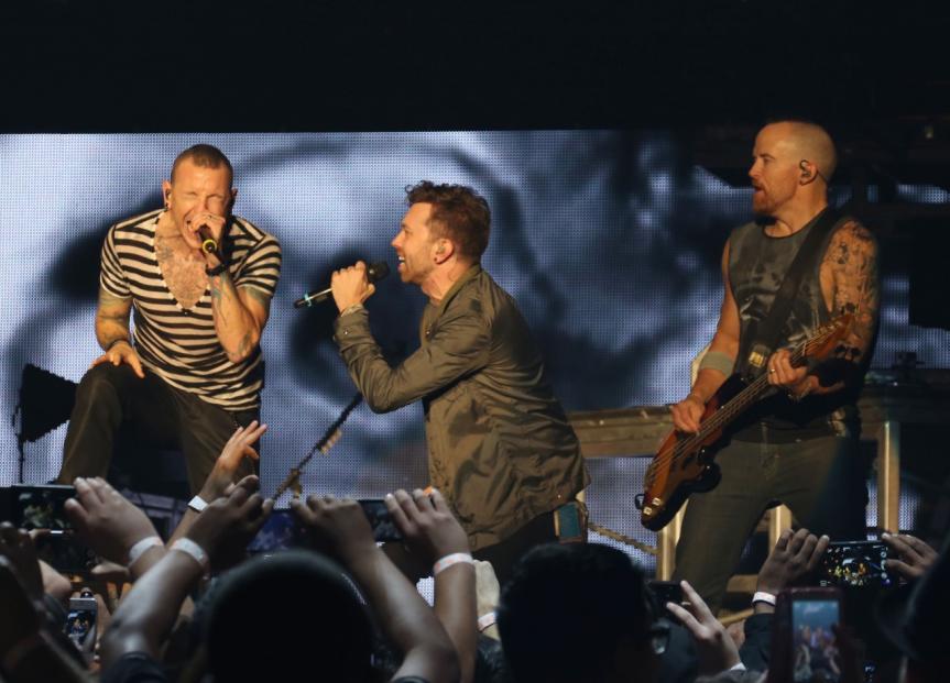 Linkin Park perform at The 25th Annual KROQ Almost Acoustic Christmas - Day 1