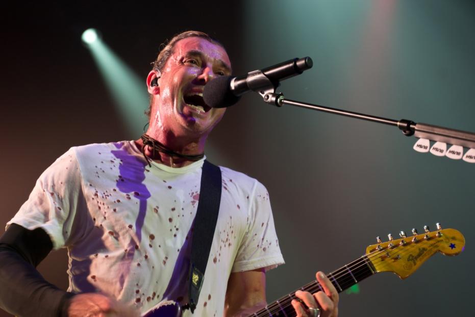 Bush in concert at the Nob Hill Masonic in San Francisco